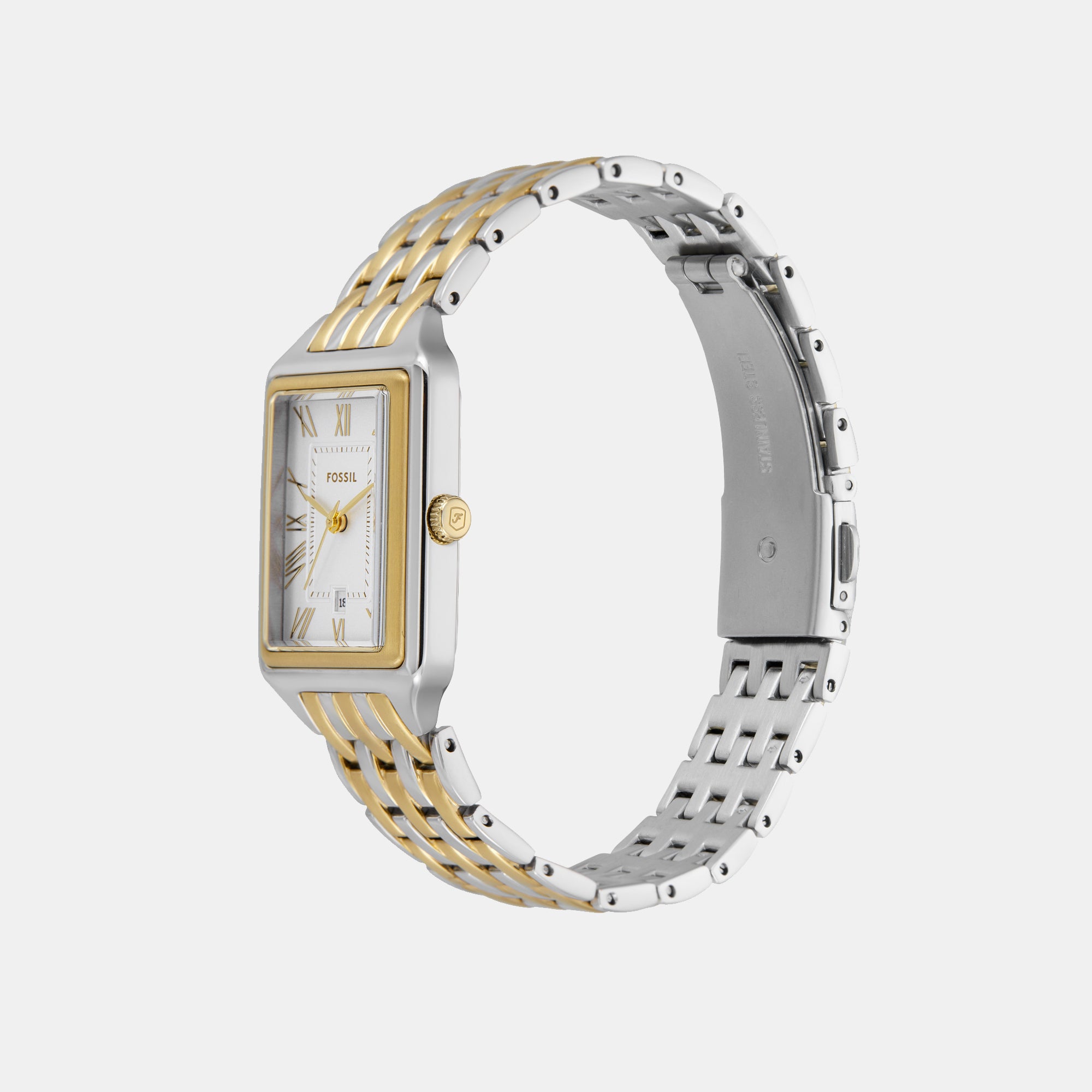 Fossil Stainless Steel Rectangle watch