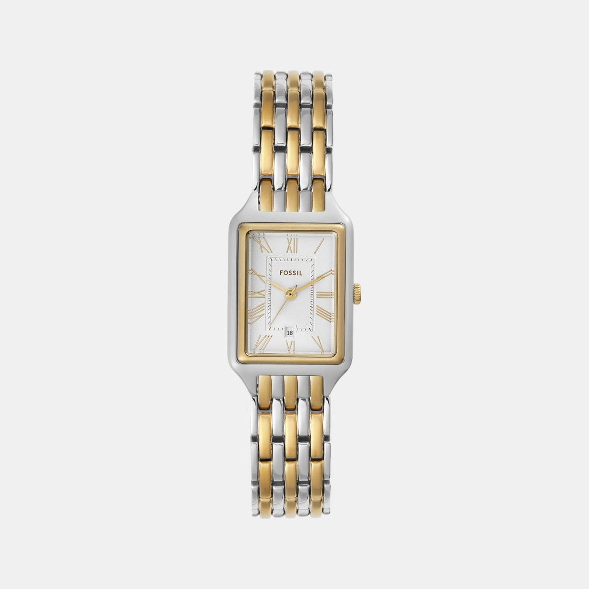 Raquel Women Quartz Silver Dial Analog Stainless Steel Watch ES5368