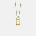 Fossil Rectangle Gold Analog watch