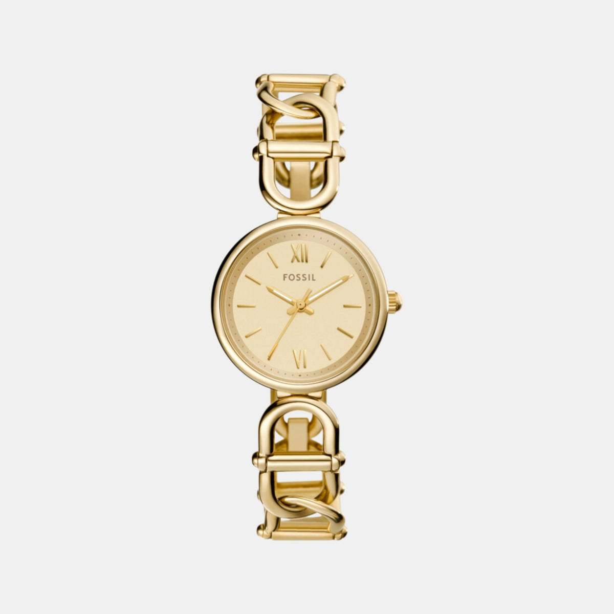Carlie Women Quartz Gold Dial Analog Stainless Steel Watch ES5375