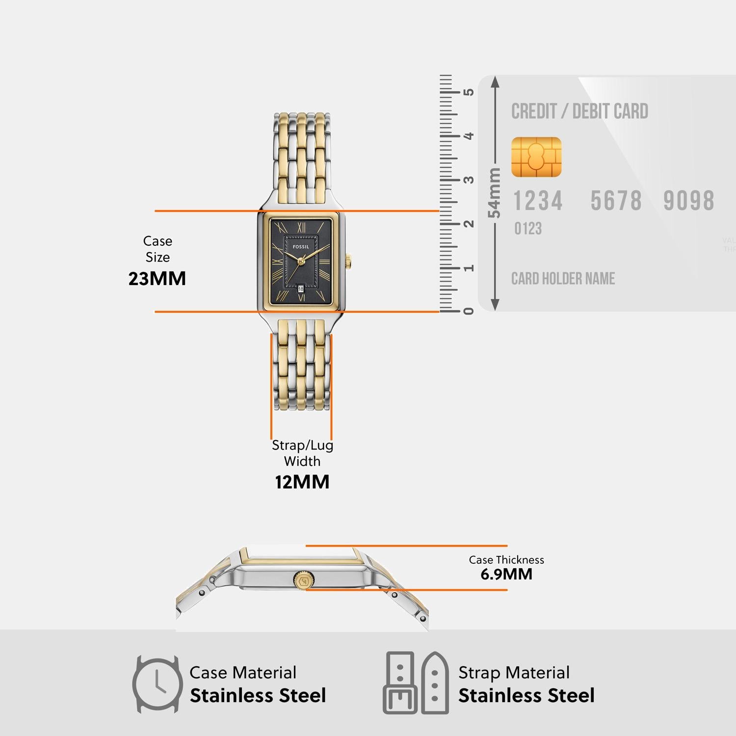 Raquel Women Quartz Grey Dial Analog Stainless Steel Watch ES5376SET