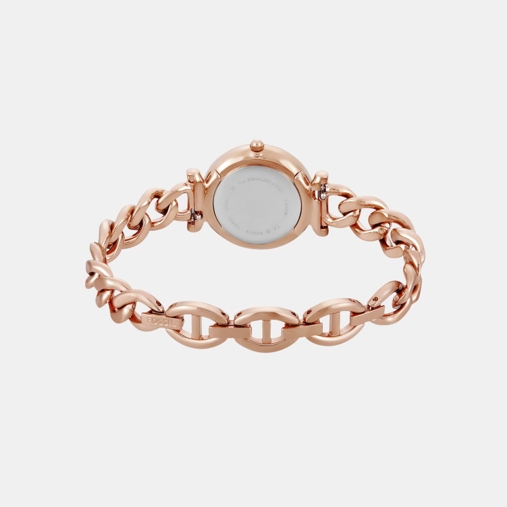 Carlie Women Quartz Grey Dial Analog Stainless Steel Watch ES5378SET