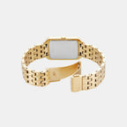 Raquel Women Quartz Red Dial Analog Stainless Steel Watch ES5379