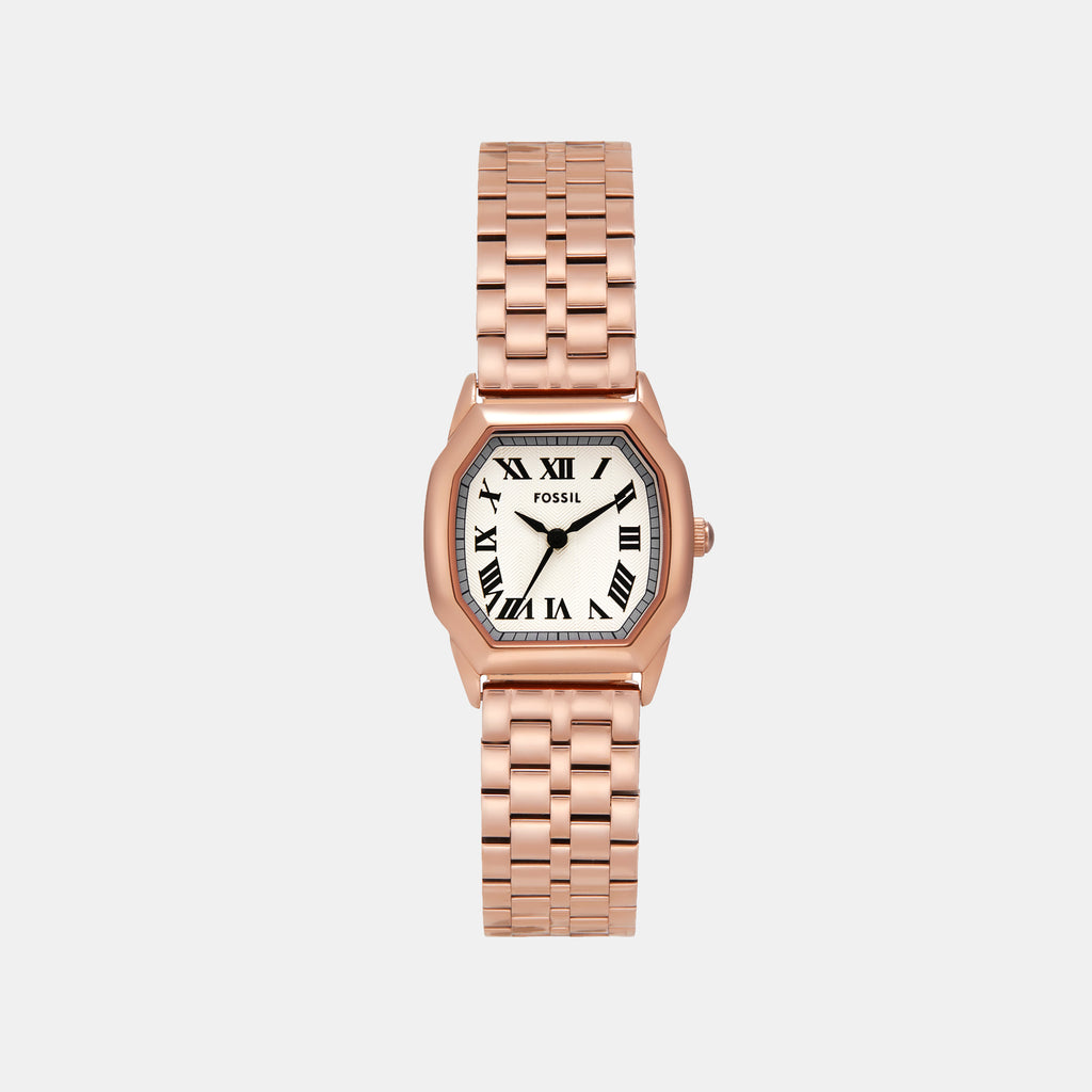 Fossil Octagon Cream Analog watch