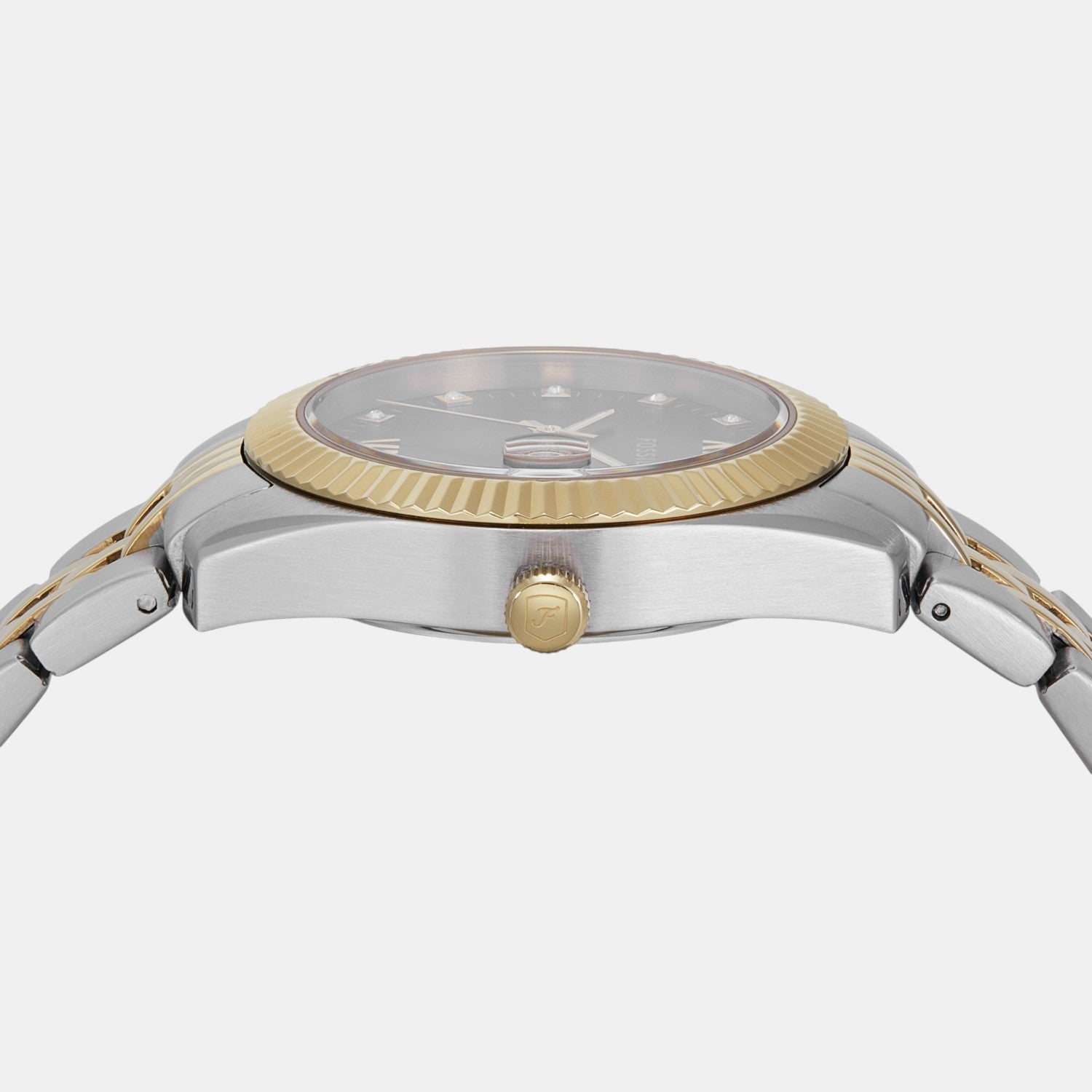 Scarlette Women Quartz Green Dial Analog Stainless Steel Watch ES5388