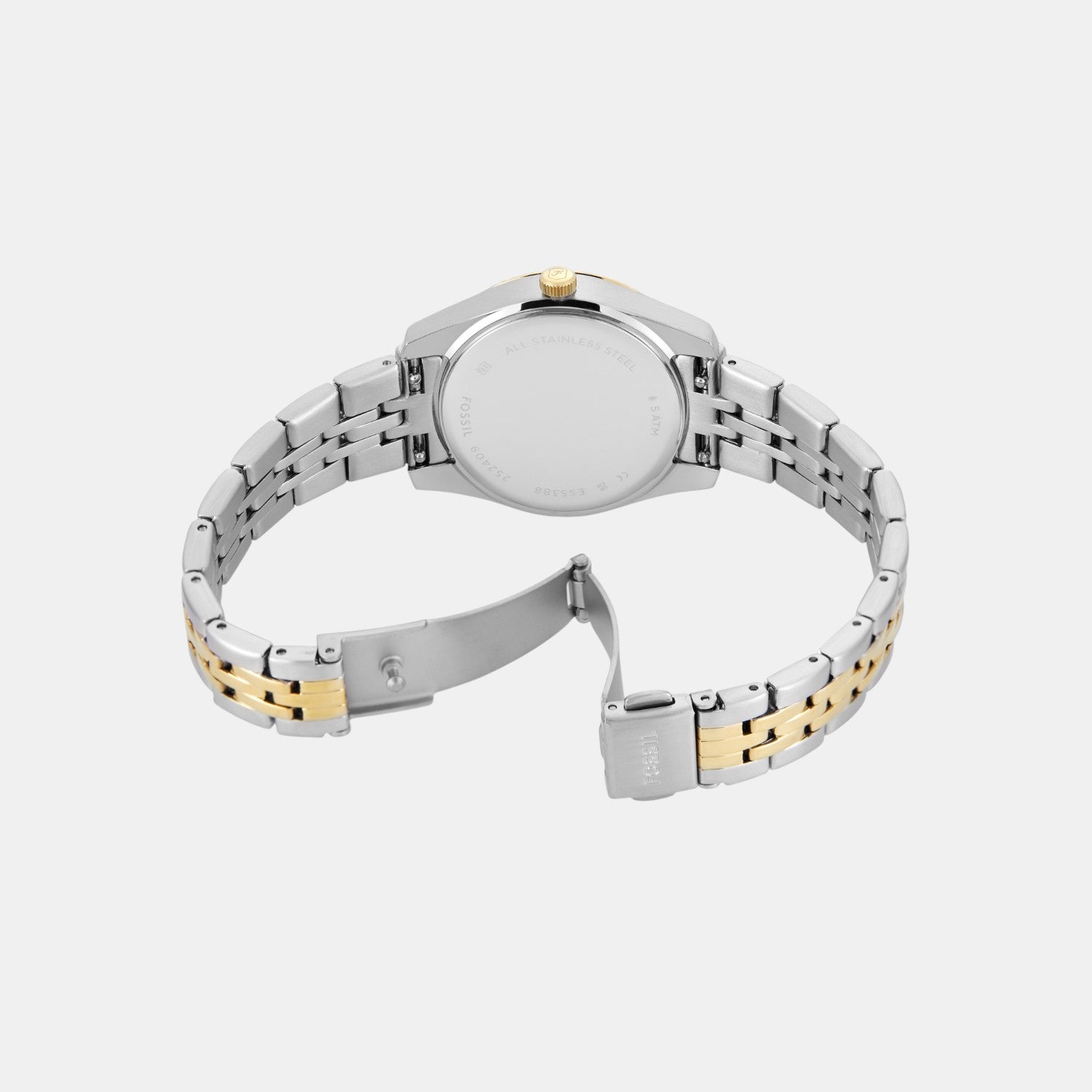 Scarlette Women Quartz Green Dial Analog Stainless Steel Watch ES5388