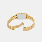 Raquel Women Quartz Gold Dial Analog Stainless Steel Watch ES5389