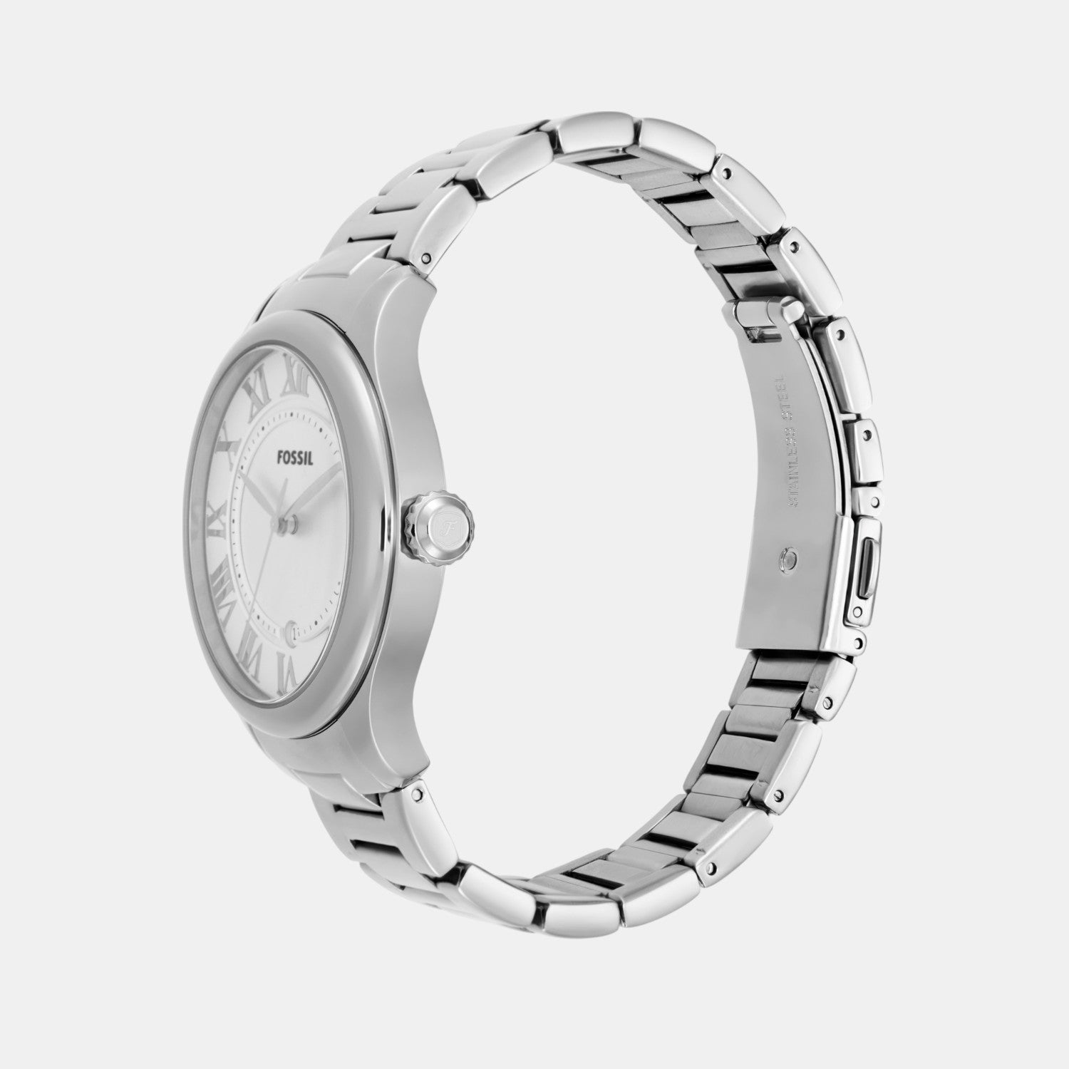 Gilmore Women Quartz Silver Dial Analog Stainless Steel Watch ES5393