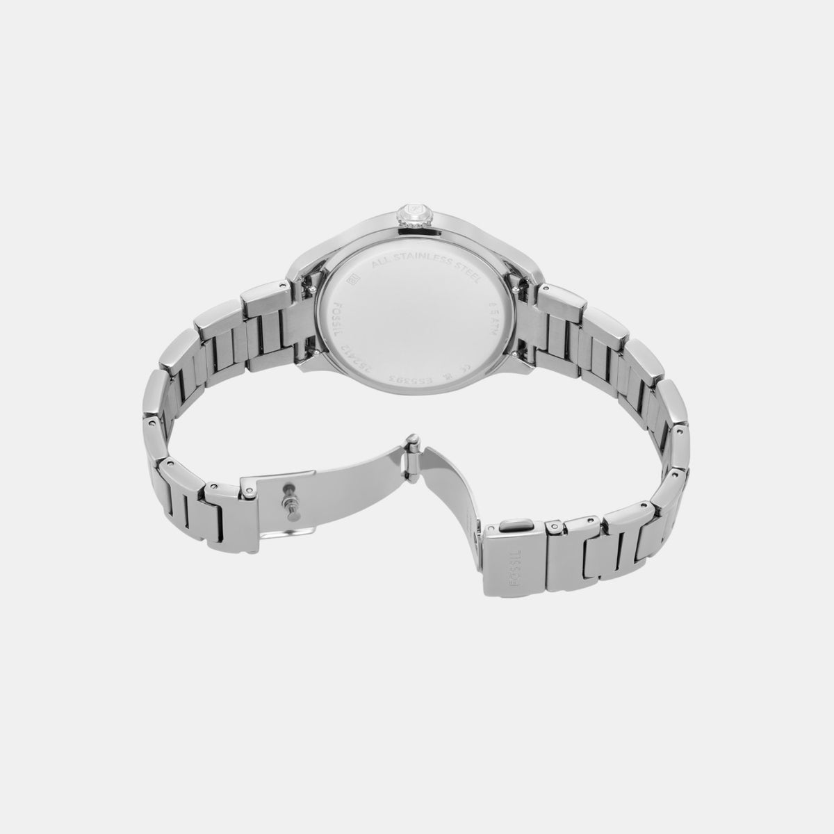 Gilmore Women Quartz Silver Dial Analog Stainless Steel Watch ES5393