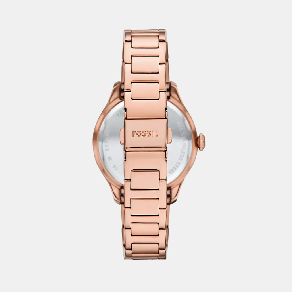 Gilmore Women Quartz Silver Dial Analog Stainless Steel Watch ES5394