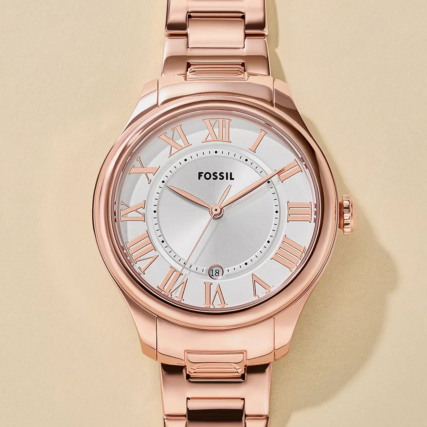 Gilmore Women Quartz Silver Dial Analog Stainless Steel Watch ES5394