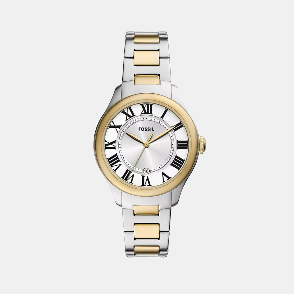 Gilmore Women Quartz Silver Dial Analog Stainless Steel Watch ES5396