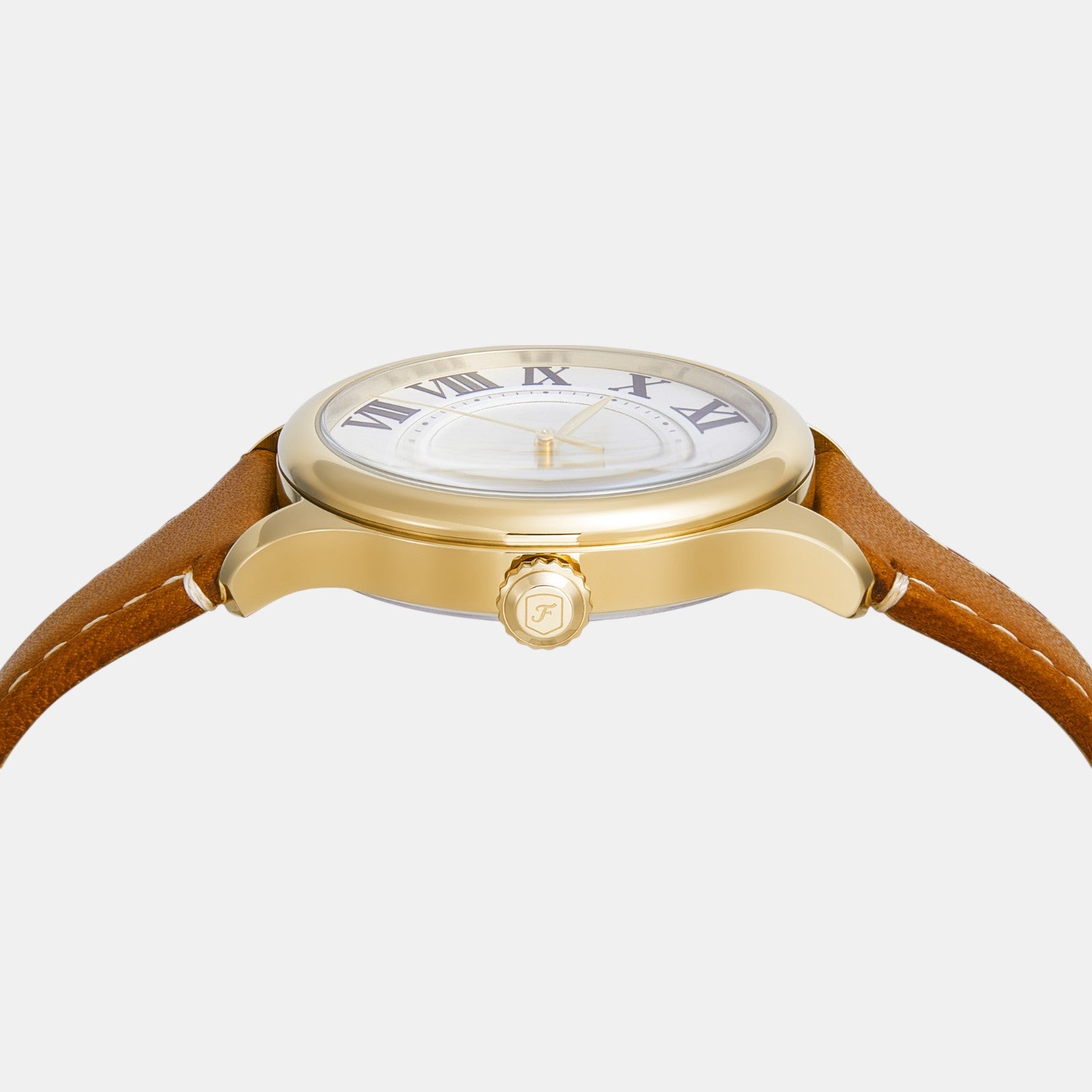 Gilmore Women Quartz Silver Dial Analog Leather Watch ES5397