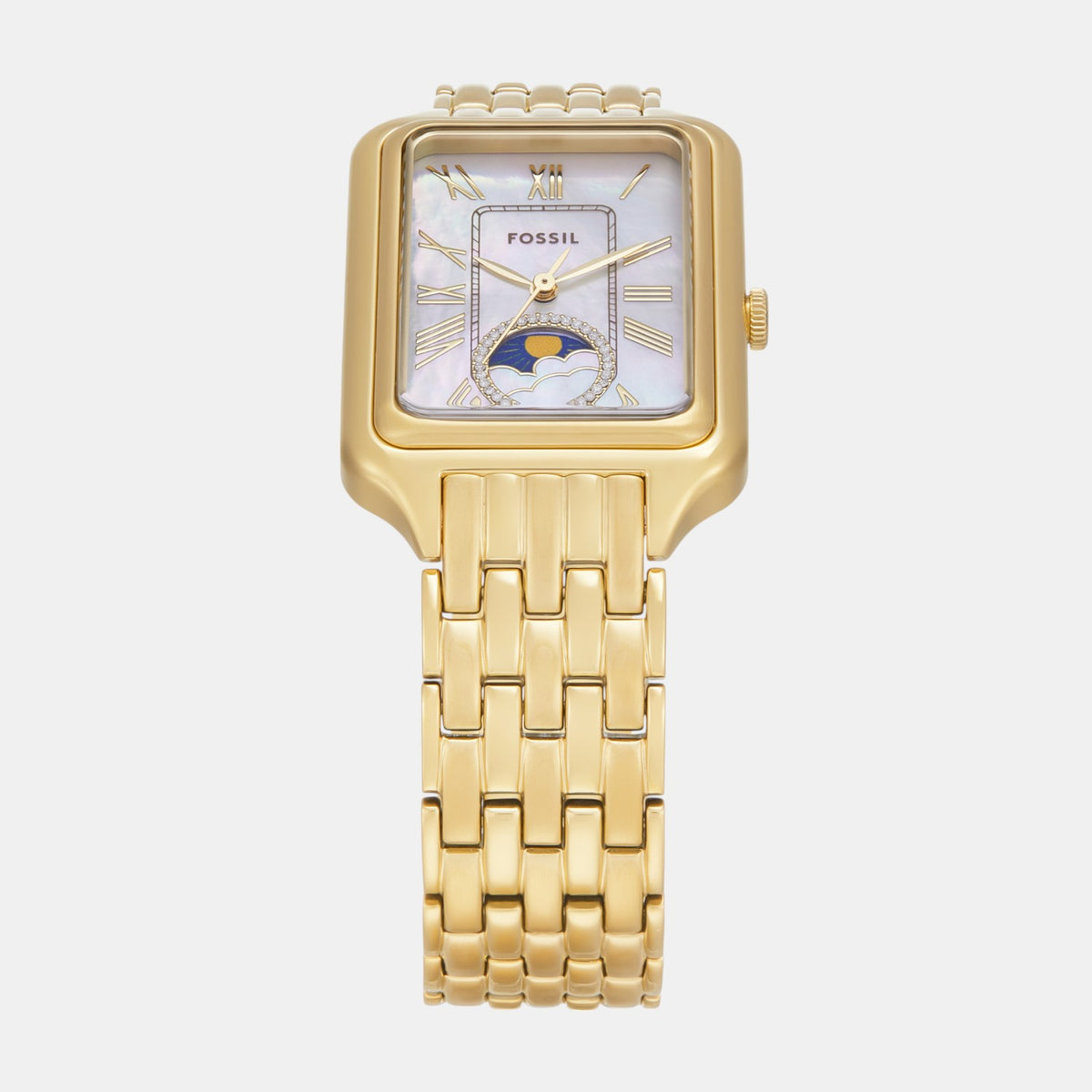 Raquel Women Quartz Mother Of Pearl Dial Analog Stainless Steel Watch ES5398