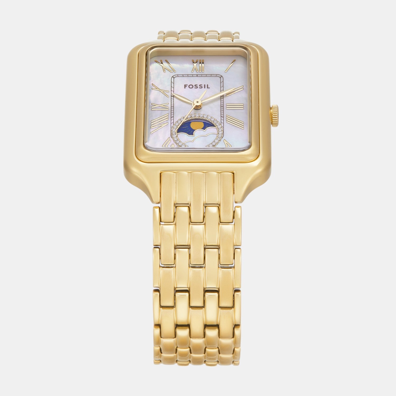 Raquel Women Quartz Mother Of Pearl Dial Analog Stainless Steel Watch ES5398