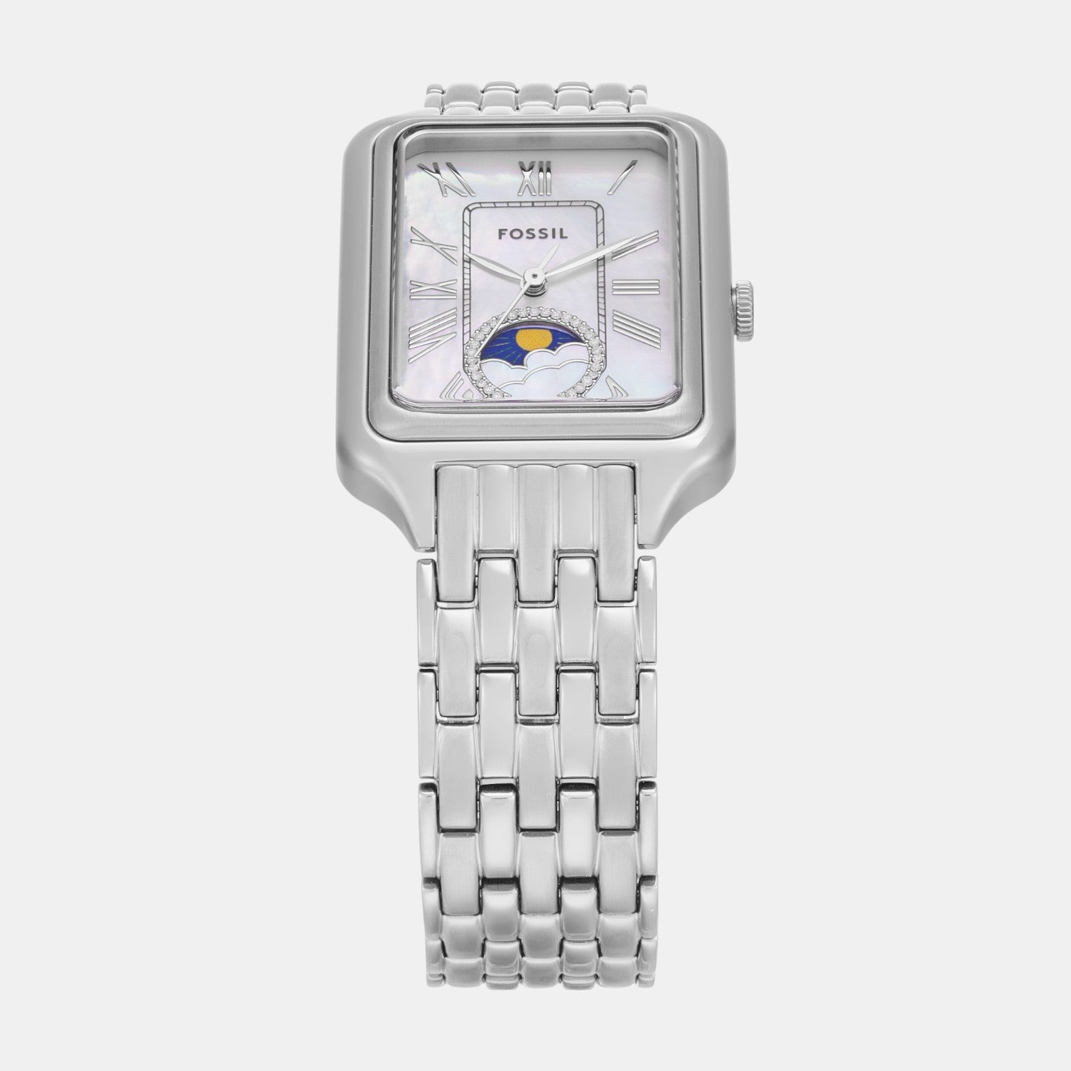 Raquel Women Quartz Mother Of Pearl Dial Analog Stainless Steel Watch ES5400