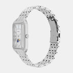 Raquel Women Quartz Mother Of Pearl Dial Analog Stainless Steel Watch ES5400