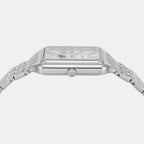 Raquel Women Quartz Mother Of Pearl Dial Analog Stainless Steel Watch ES5400