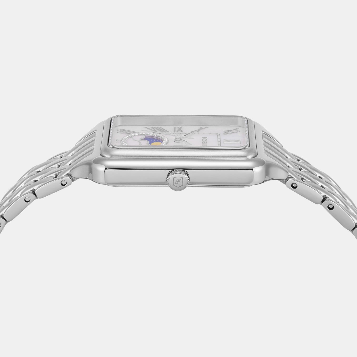 Raquel Women Quartz Mother Of Pearl Dial Analog Stainless Steel Watch ES5400