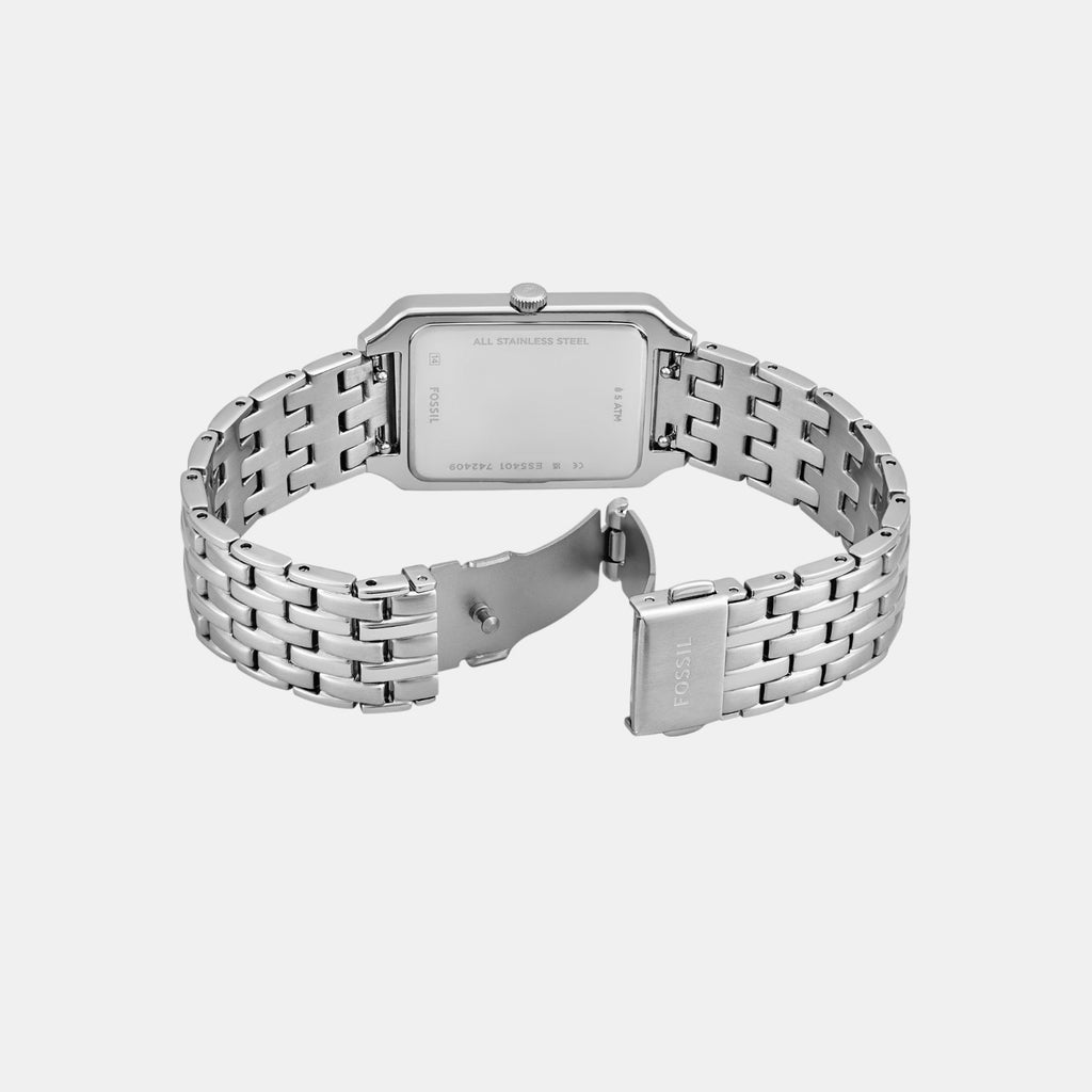 Raquel Women Quartz Pink Mother Of Pearl Dial Analog Stainless Steel Watch ES5401