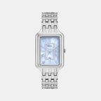 Raquel Women Quartz Mother Of Pearl Dial Analog Stainless Steel Watch ES5402