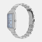 Raquel Women Quartz Mother Of Pearl Dial Analog Stainless Steel Watch ES5402