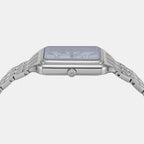 Raquel Women Quartz Mother Of Pearl Dial Analog Stainless Steel Watch ES5402