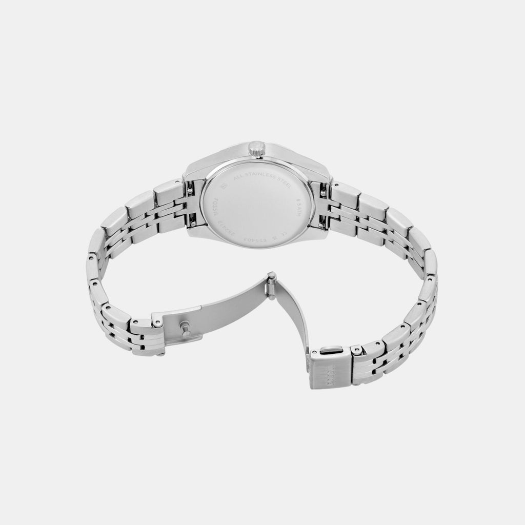 Scarlette Women Quartz Pink Dial Analog Stainless Steel Watch ES5403