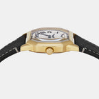 Harlow Women Quartz Cream Dial Analog Leather Watch ES5404