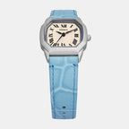 Harlow Women Quartz Cream Dial Analog Leather Watch ES5405