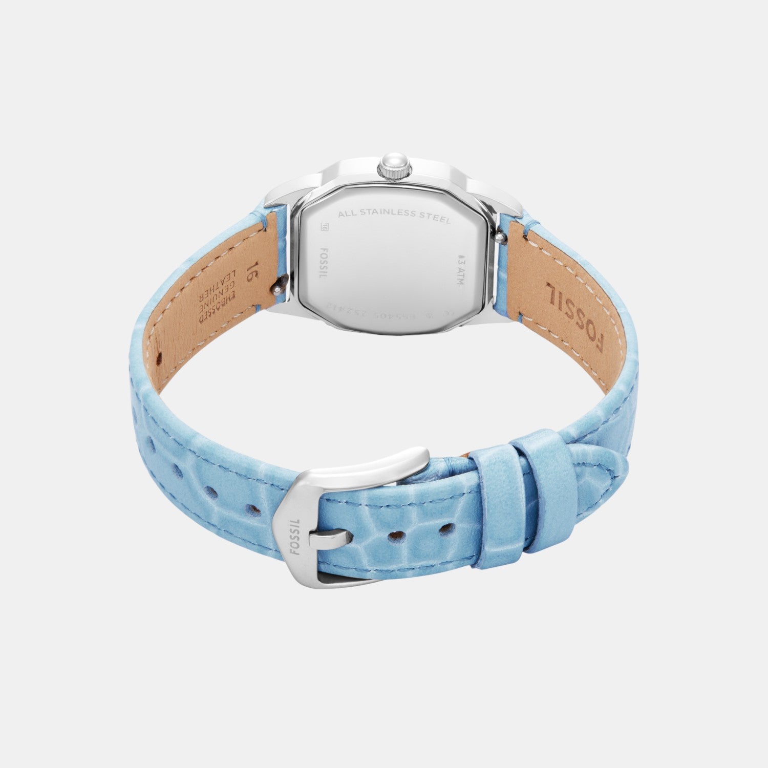 Harlow Women Quartz Cream Dial Analog Leather Watch ES5405