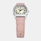 Harlow Women Quartz Cream Dial Analog Leather Watch ES5406