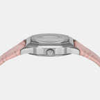 Harlow Women Quartz Cream Dial Analog Leather Watch ES5406