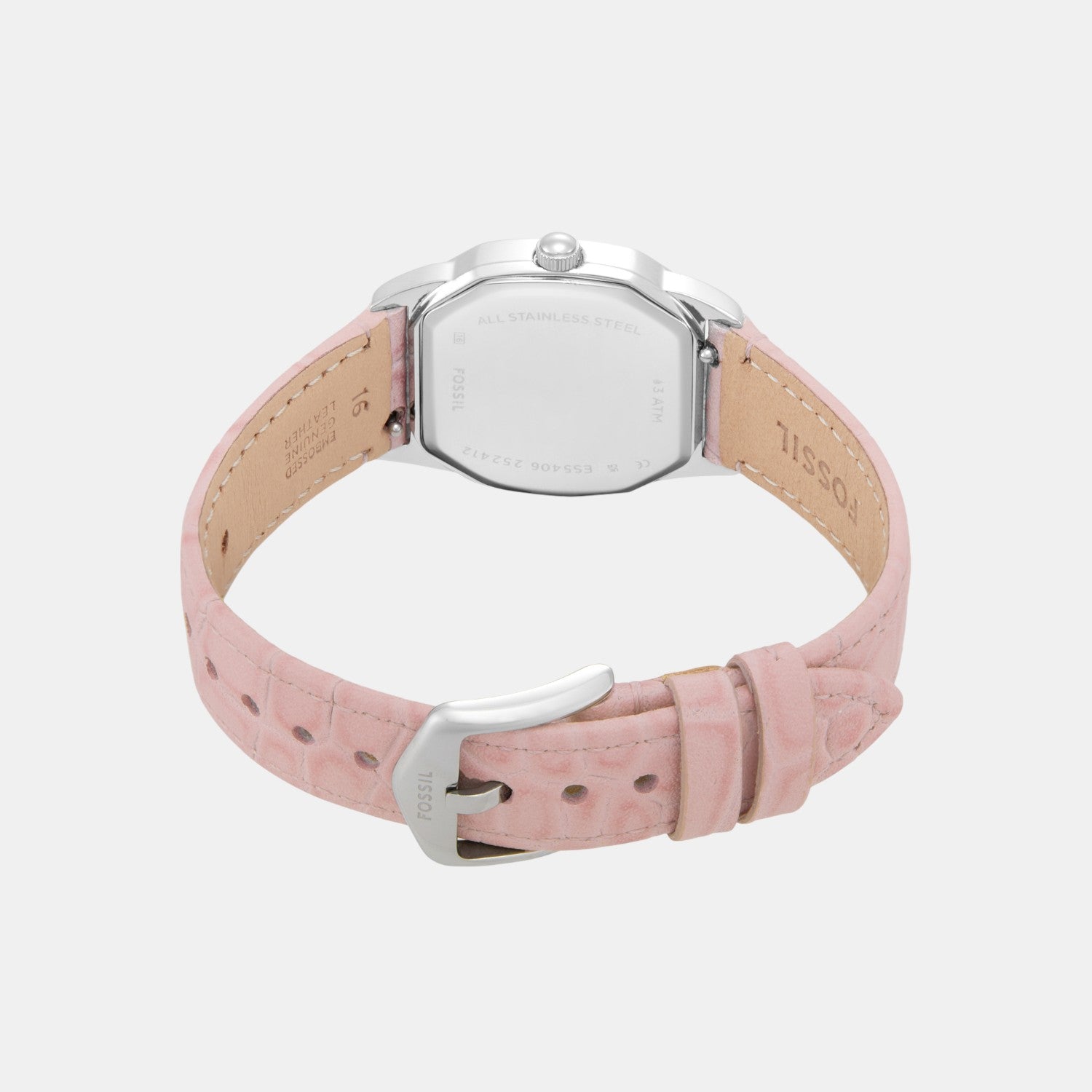 Harlow Women Quartz Cream Dial Analog Leather Watch ES5406