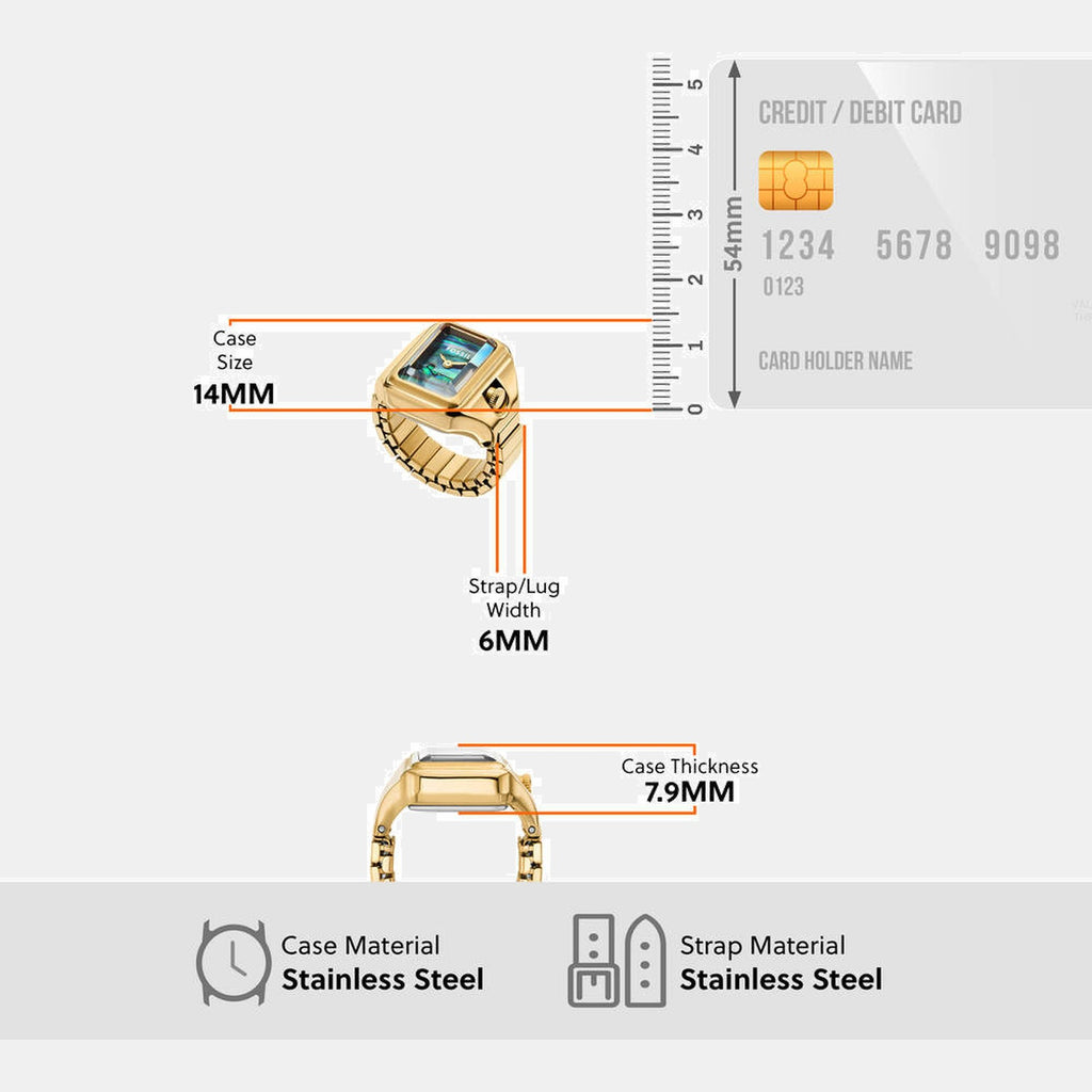 Women Quartz Mother Of Pearl Dial Analog Watch ES5411