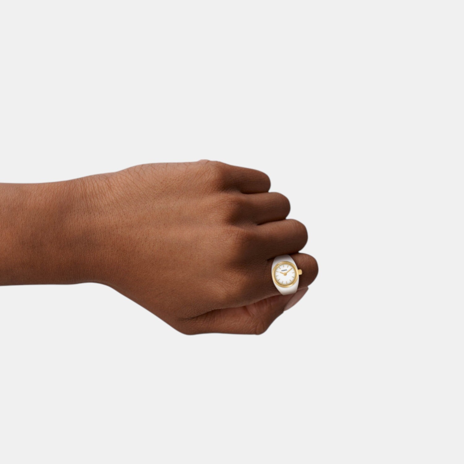 Women Quartz White Dial Analog Watch ES5412