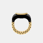 Women Quartz Black Dial Analog Watch ES5413