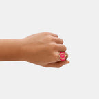 Women Quartz Pink Dial Analog Watch ES5414