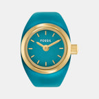 Women Quartz Blue Dial Analog Watch ES5415