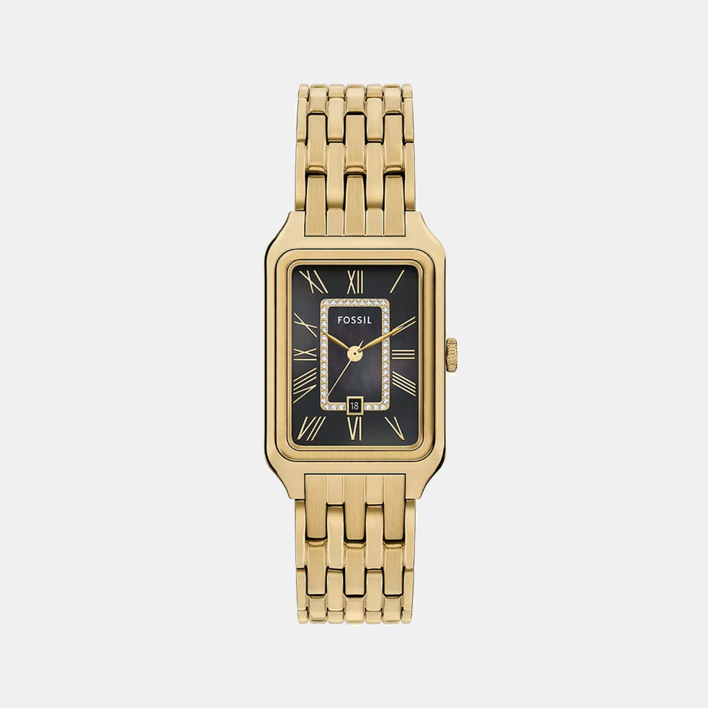 Raquel Women Quartz Mother of Pearl Dial Analog Stainless Steel Watch ES5417