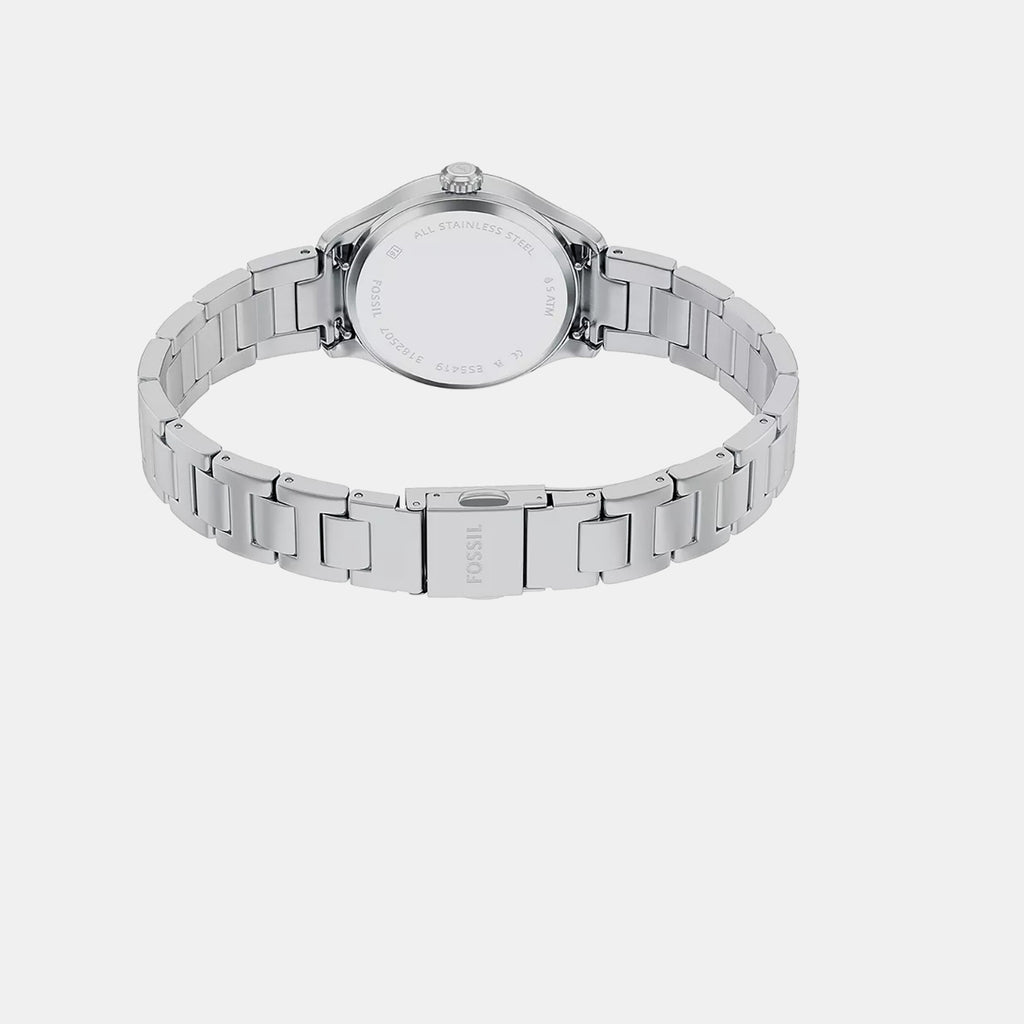 Gilmore Women Quartz Silver Dial Analog Stainless Steel Watch ES5419