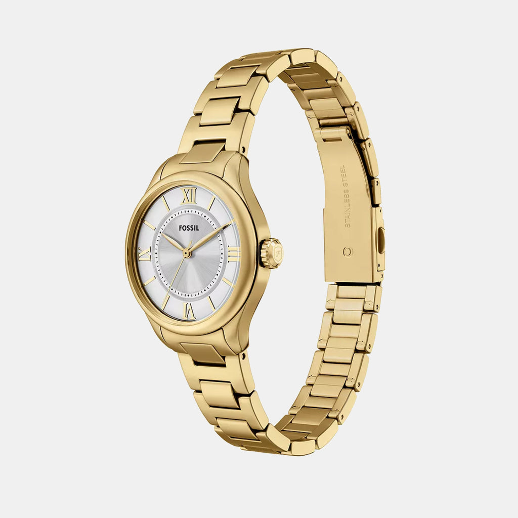 Gilmore Women Quartz Silver Dial Analog Stainless Steel Watch ES5421