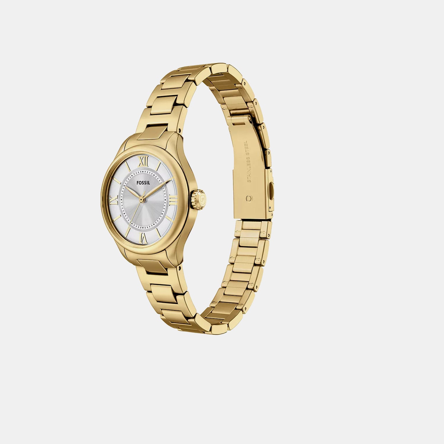 Gilmore Women Quartz Silver Dial Analog Stainless Steel Watch ES5421