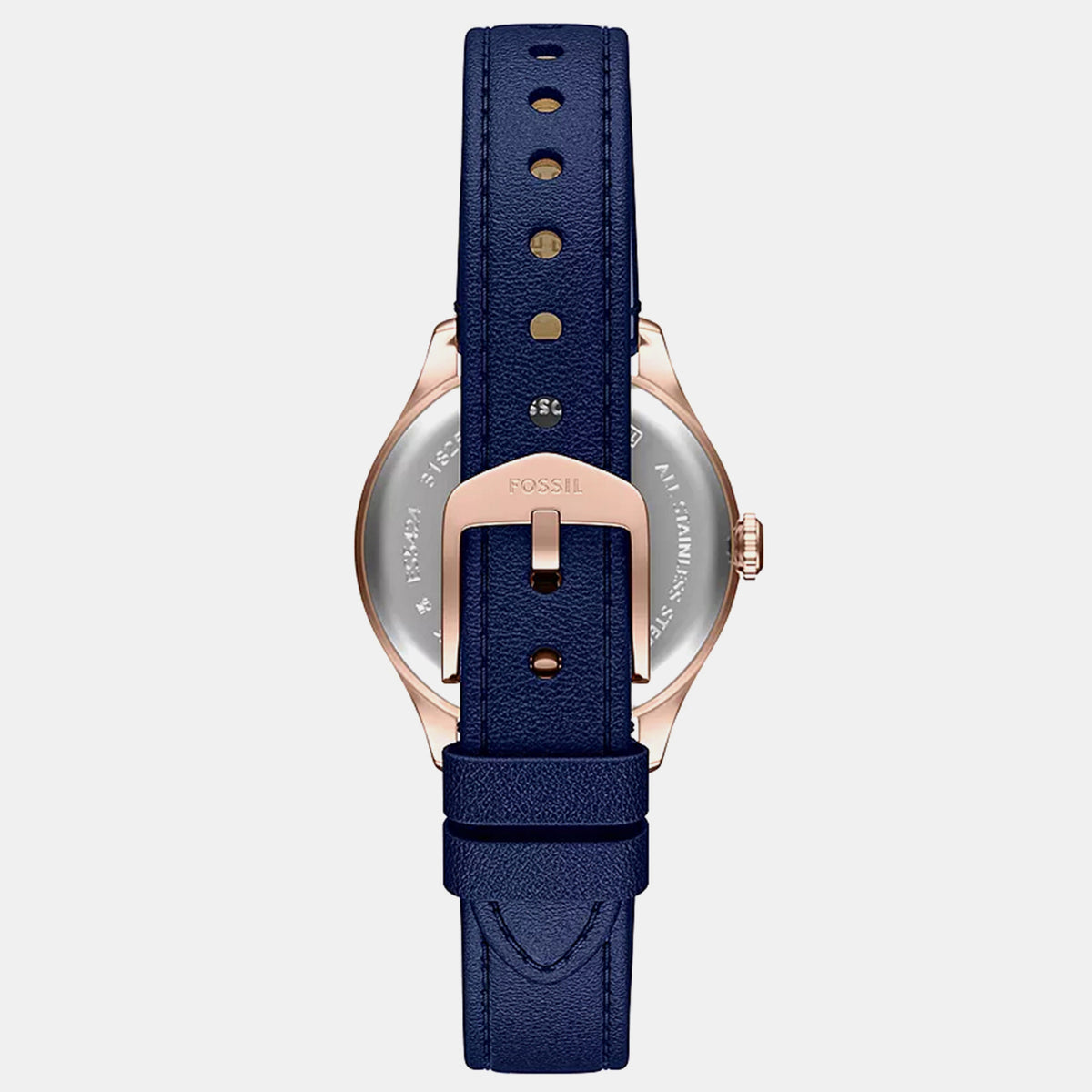 Gilmore Women Quartz Blue Dial Analog Leather Watch ES5424