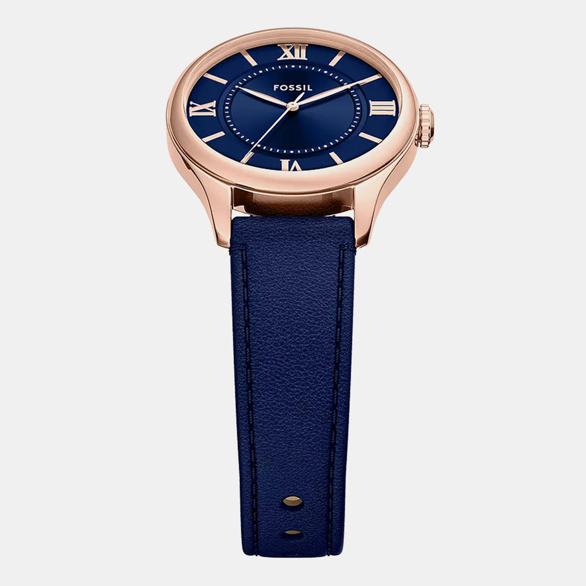 Gilmore Women Quartz Blue Dial Analog Leather Watch ES5424