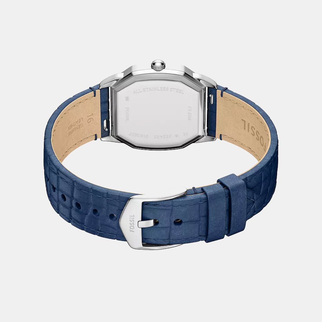 Harlow Women Quartz Cream Dial Analog Leather Watch ES5425