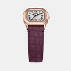 Harlow Women Quartz Cream Dial Analog Leather Watch ES5428