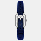 Raquel Women Quartz Silver Dial Analog Fabric Watch ES5436