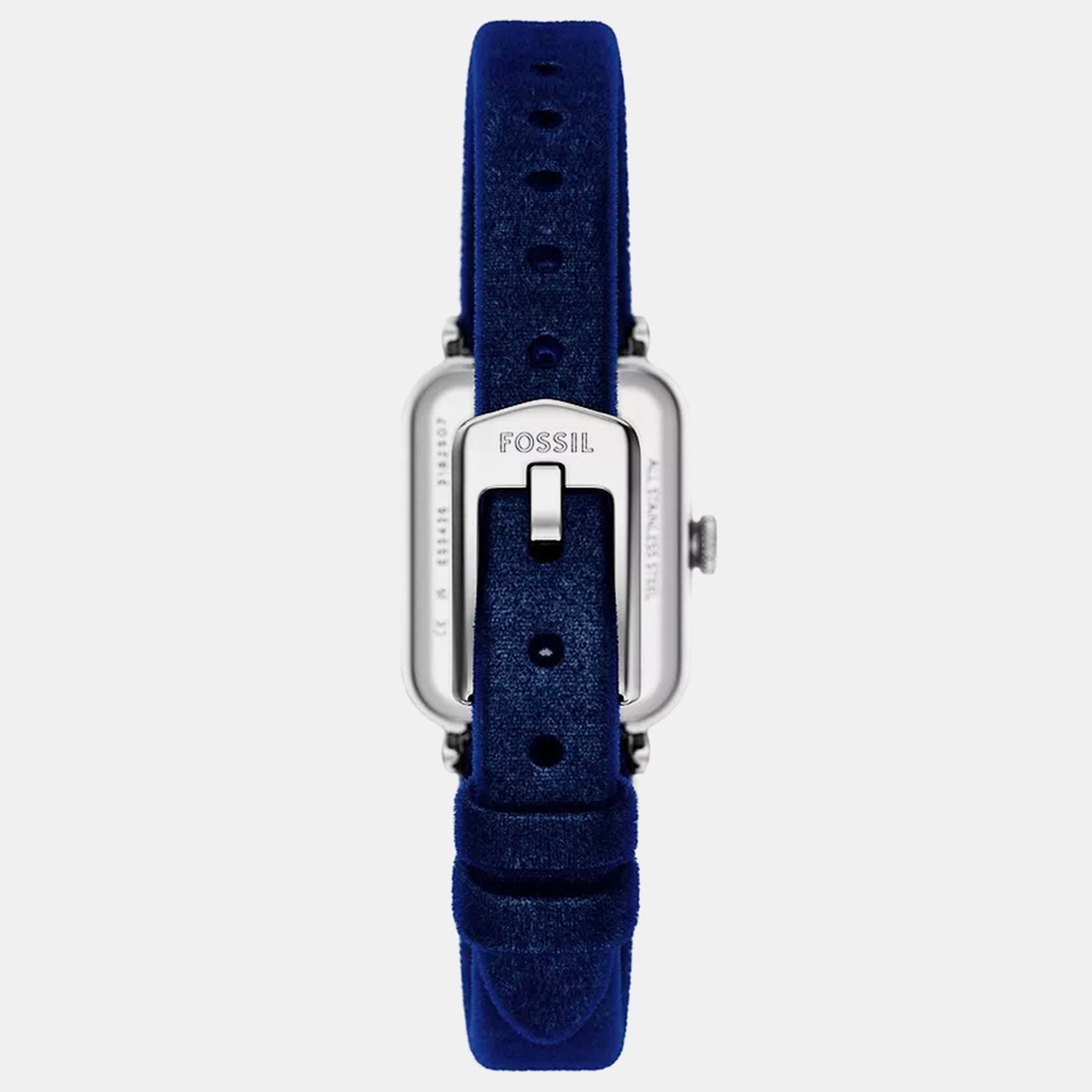 Raquel Women Quartz Silver Dial Analog Fabric Watch ES5436