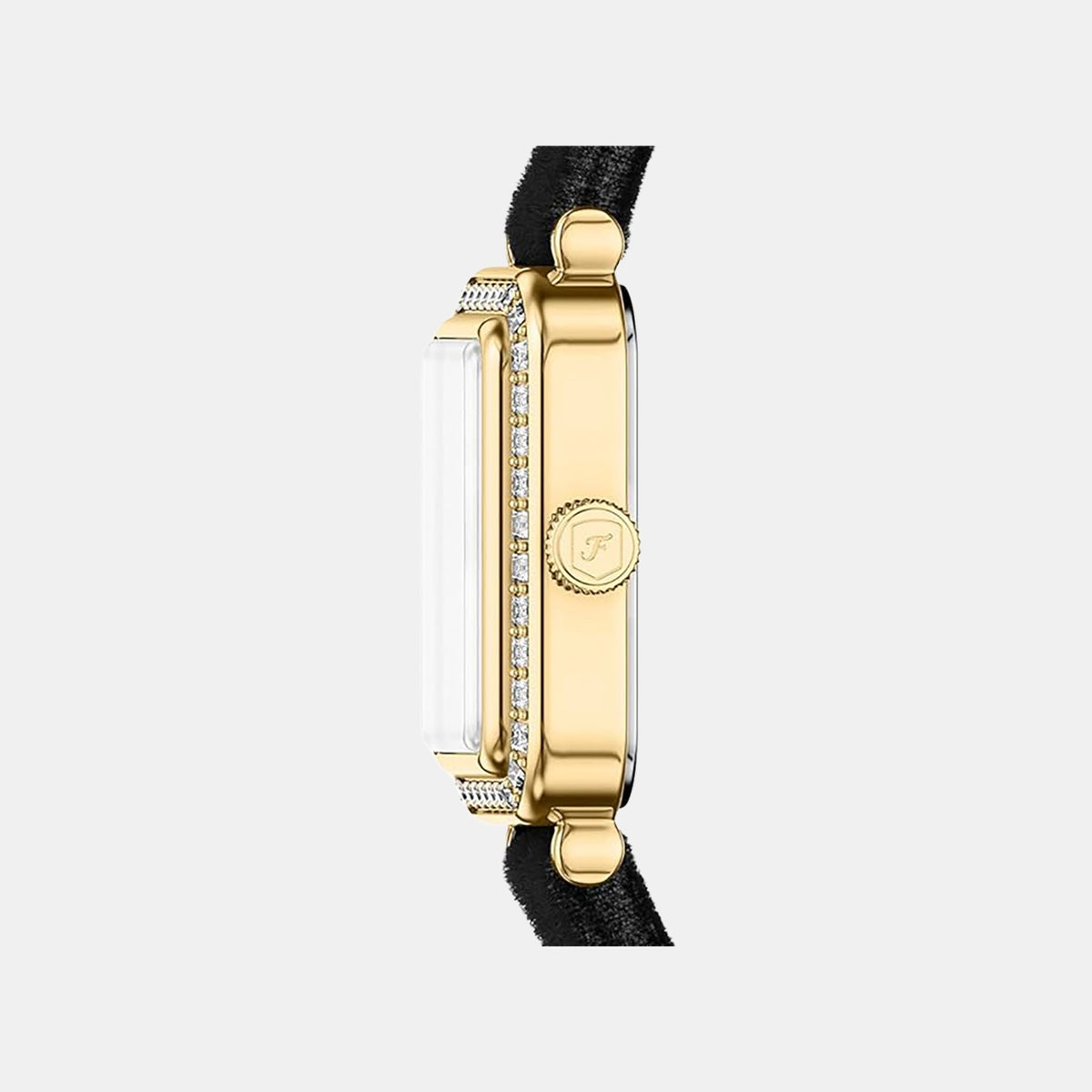 Raquel Women Quartz Silver Dial Analog Fabric Watch ES5437